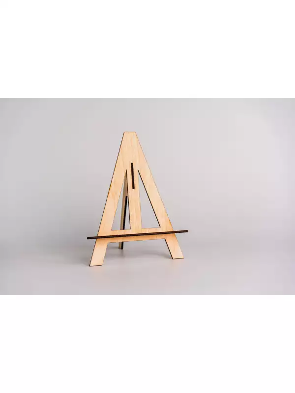 Dřevěný stojan pro fotku